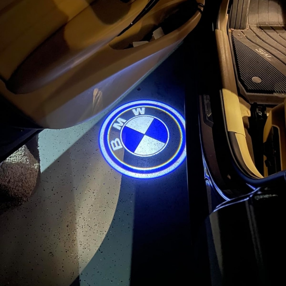 New Set of 4 BMW car door projector lights